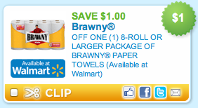 Brawny paper towels package Brawny paper towels package