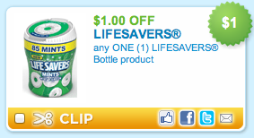 Lifesavers mints bottle
