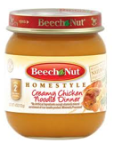 Beechnut baby food