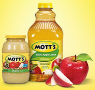Mott's sauce and juice Mott's sauce and juice