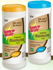 Scotch Brite wipes