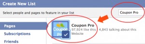 Facebook list 3