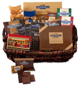 Ghirardelli gift basket Ghirardelli gift basket