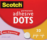 Scotch adhesive dots