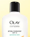Olay moisturizer with sunscreen