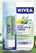 Nivea lip balm lemon