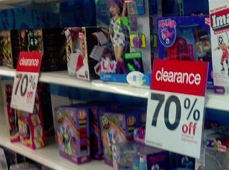 Target toy clearance 70 percent off