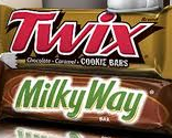 mars candy bars twix milky way