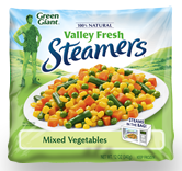 Green Giant steamers