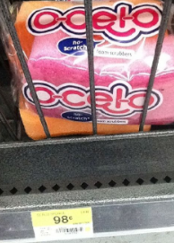 O-Cel-O sponge walmart