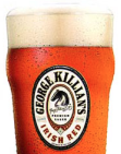 George killians pint glass