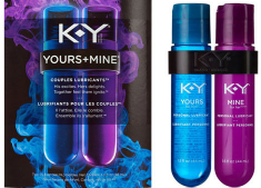 K-Y yours mine lube