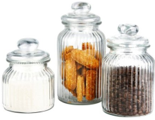 glass cookie jars